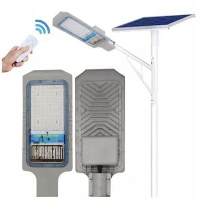 Remote Solar Battery Street Solar Lamps LED Street Light, LED Solar Street Light All in One, 100 Watt Solar LED Street Light