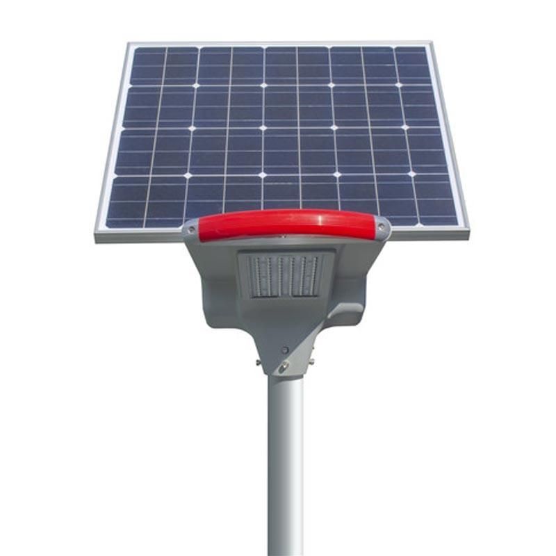 80W Die-Casting Aluminum Housing Solar Sensor Pole Light