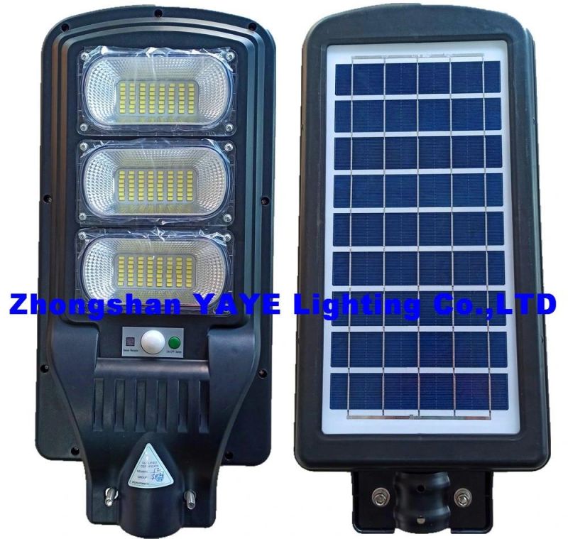 Yaye 2021 Hot Sell 50W/100W/150W Integrated Motion Sensor All in One Solar LED Street Light