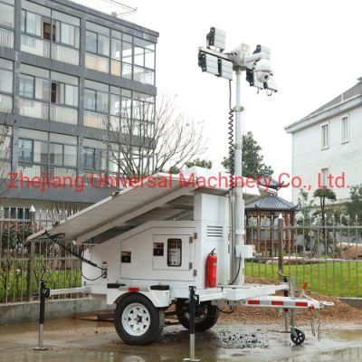 Portable LED Tower Light Mobile Solar LED Light Tower