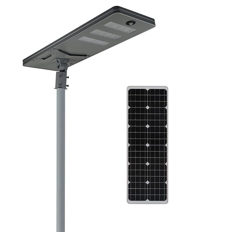 High Lumen Unique Energy Saver Aluminum Outdoor LED Solar Street Lighting