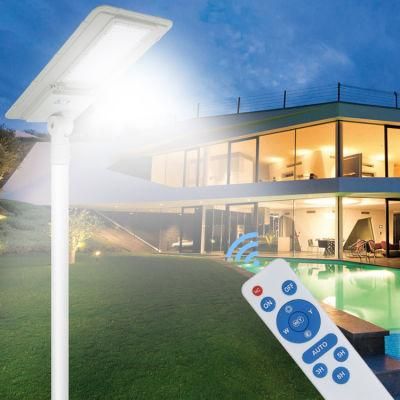 All in One LED Solar Street Light 120W Solar Panel Street Light