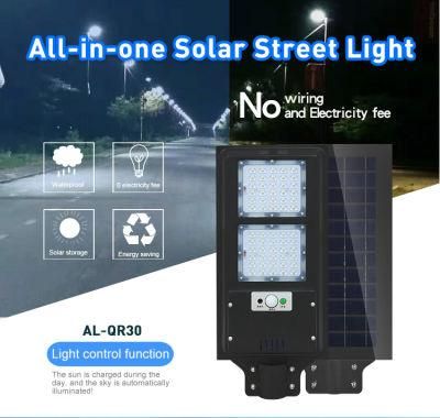 30W All in One Solar Street Light with Waterproof