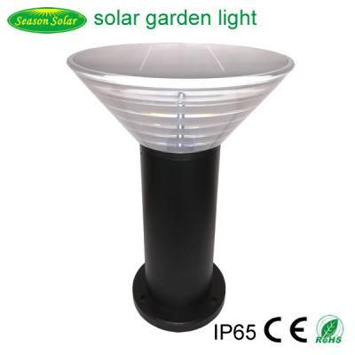 Energy Saving Light Lamp Park Roadway Lawn Lighting Outdoor Solar Garden Pillar Light with LED Light