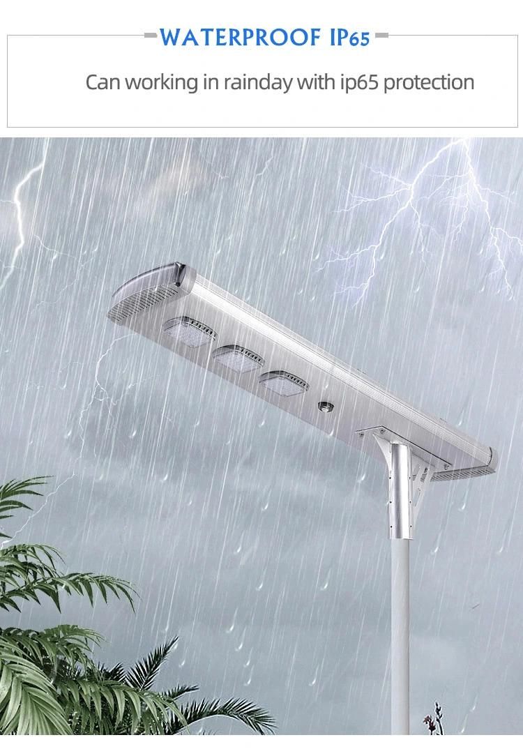 80 Watt Outdoor Integrated All in One Solar LED Street Light