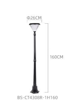 Bspro Manufacturer Yard Park Landscape IP65 Waterproof Outdoor Lighting LED Solar Garden Light