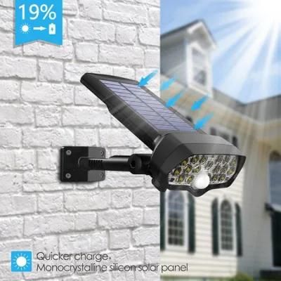 Simva Motion Sensor Security Lamp Wall Mounted Waterproof Outdoor Virtual Cameras Solar LED Outdoor Wall Lights