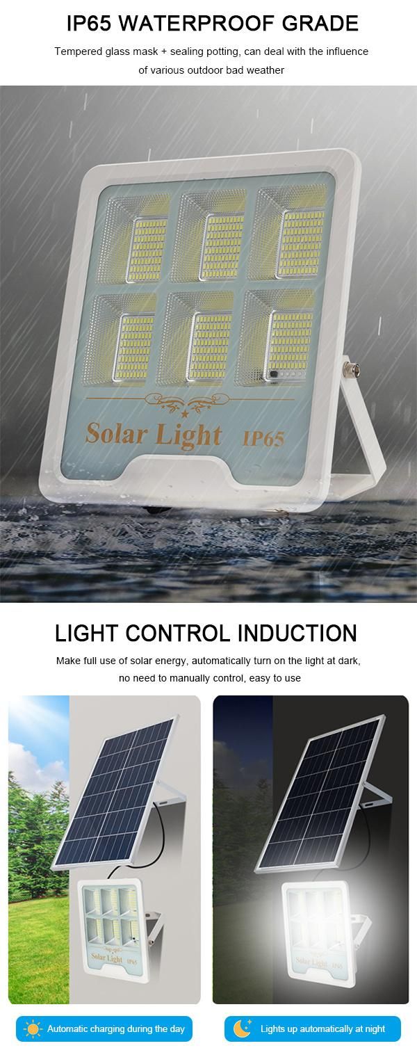 200W 300W Solar Lights Solar LED Outdoor Solar Flood Garden Lights LED Solar Street Light