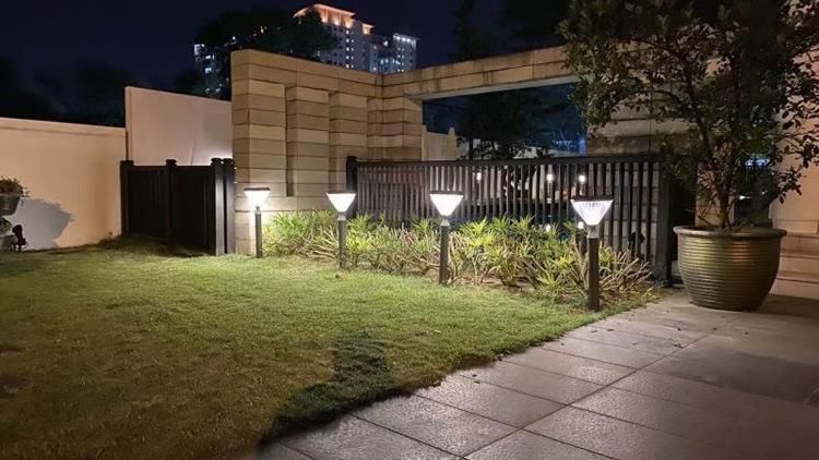 Outdoor Wateproof Solar Garden Lawn Lamp for Pathway Landscaping