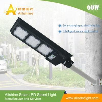 IP65 Waterproof 160lm-170lm/W 60W 100W 150W 200wsolar LED Street Light