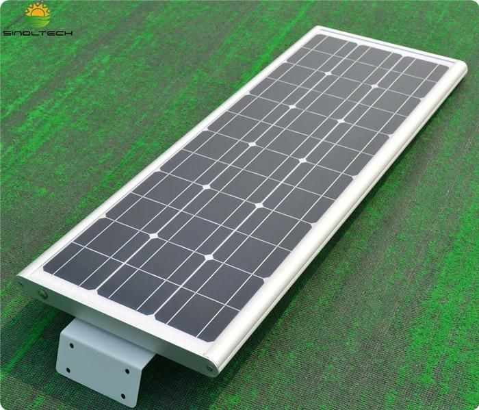 High Brightness 80W LED 100W PV All in One Integrated Solar Powered LED Street Light (SNSTY-280)