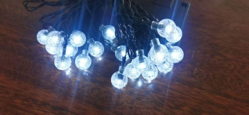 8 Lighting Modes 50 LED 9.5 Meters Outdoor Waterproof Holiday Light Solar Christmas Decoration LED String Light