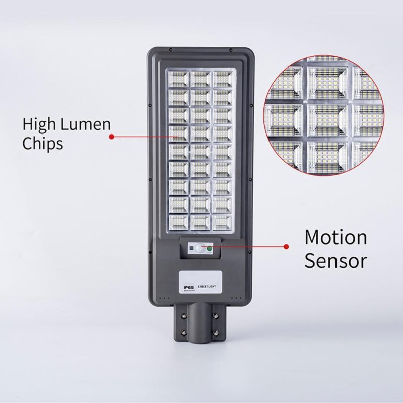 1000W Solar Street Lamp High Lumen Induction Motion Sensor 800W Integrated Outdoor Luminaria Road LED Garden Solar Lights