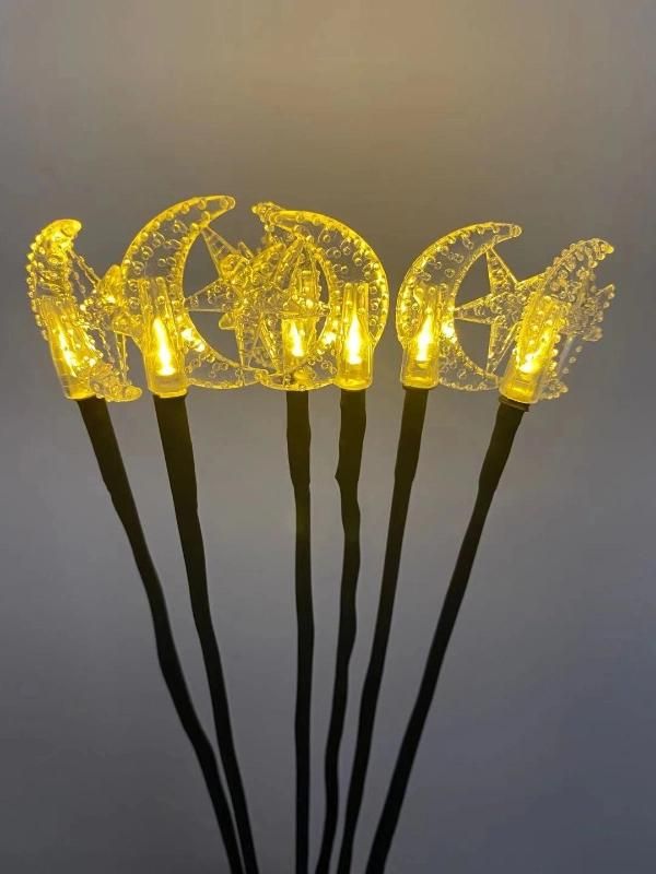 Garden Decoration Firefly Swaying Light LED Solar Stake Lights Christmas Decorative