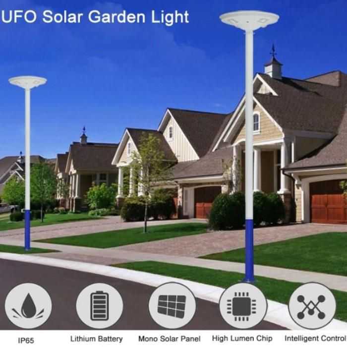 Public Lighting Post Top Street 30W LED Solar Garden Light