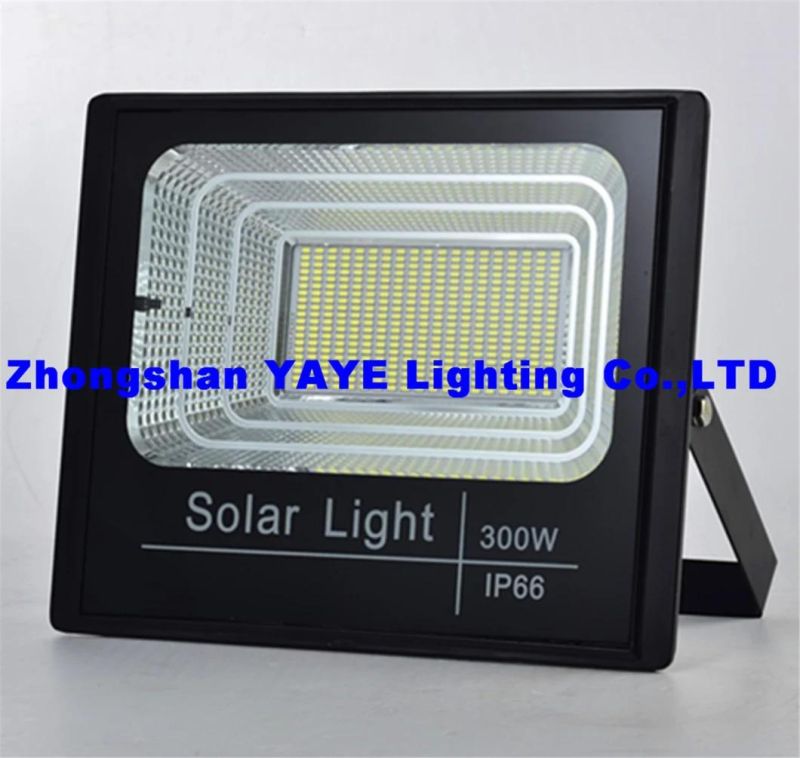 Yaye 2021 Hot Sell Factory Price 100W Outdoor Solar LED Flood Garden Light with Remote Controller