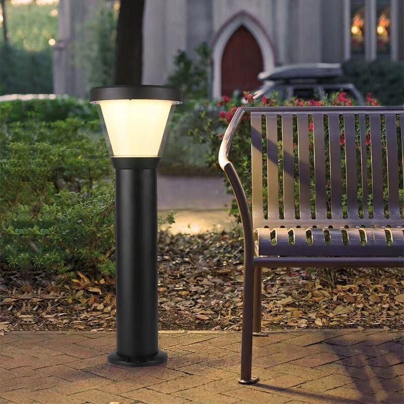 IP65 Outdoor Waterproof Aluminum Solar Garden Lawn Lamps 