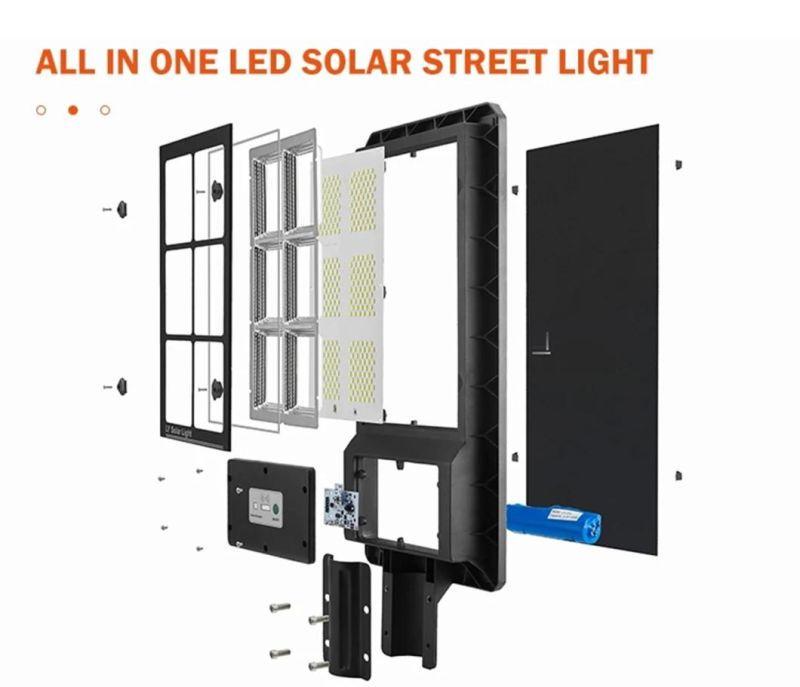 Aluminum Housing Outdoor Solar Power Solar LED Street Light