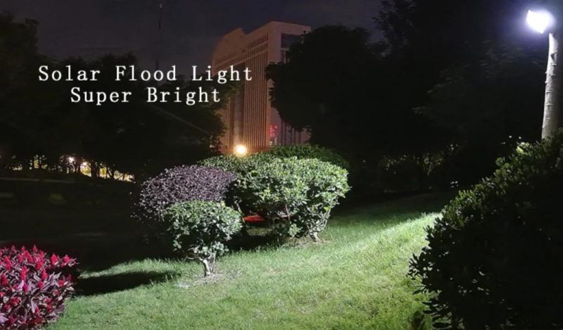 Decorate Garden Popular Super Brightness High Power Outdoor Security 100W Remote Control LED Solar Flood Light