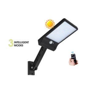 Newest 500 Lm 48 LED Solar Power Street Light PIR Motion Sensor Wall Lamp Outdoor Waterproof Remote Control Rotate Bracket IP65