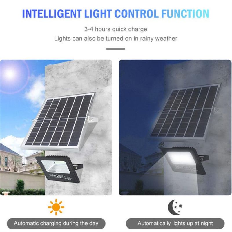 3 Years Warranty 25W Waterproof Outdoor Solar Powered Lamp LED Flood Light