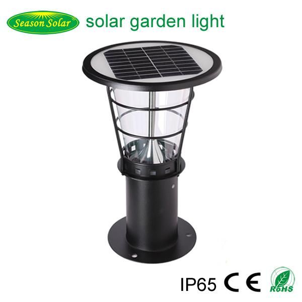 China Factory Supply Solar Energy Lighting CE Solar Garden Lamp with Solar Panel & LED Lamp