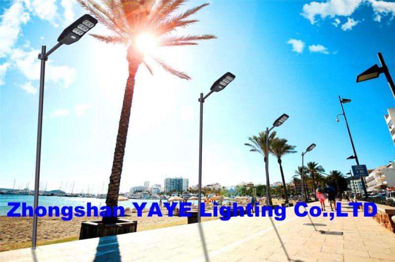 YAYE Hottoest Sell 300W LED Solar Street Lighting with Remote Controller/Radar Sensor/2 Years Warranty/1000PCS Stock/Available Watt:100W/200W/300W(YAYE-LH8300W)