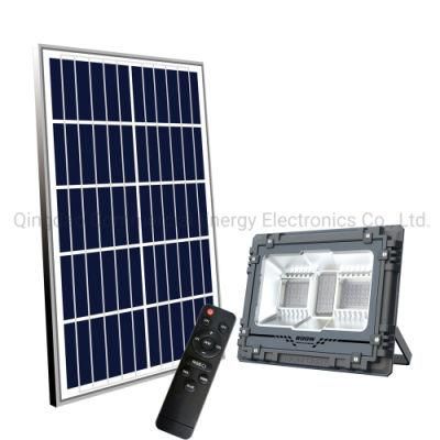 800W Wall Mounted Garden Lawn Dimmable Solar Panel Sensor Wall Floodlight