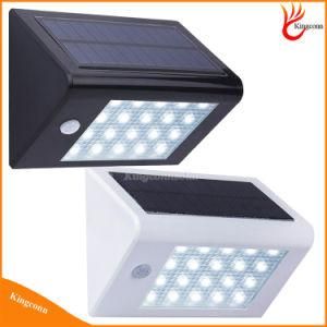 Outdoor Motion Sensor Solar LED Garden Wall Light for Outdoor Lighting