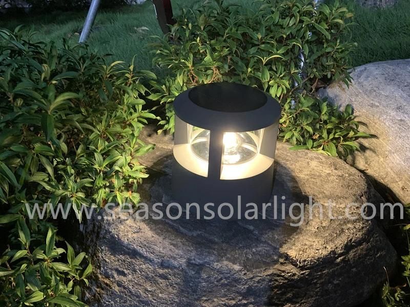 High Power LED Outdoor Pathway Smart Solar Garden Lighting with Solar Panel for Gate Lighting