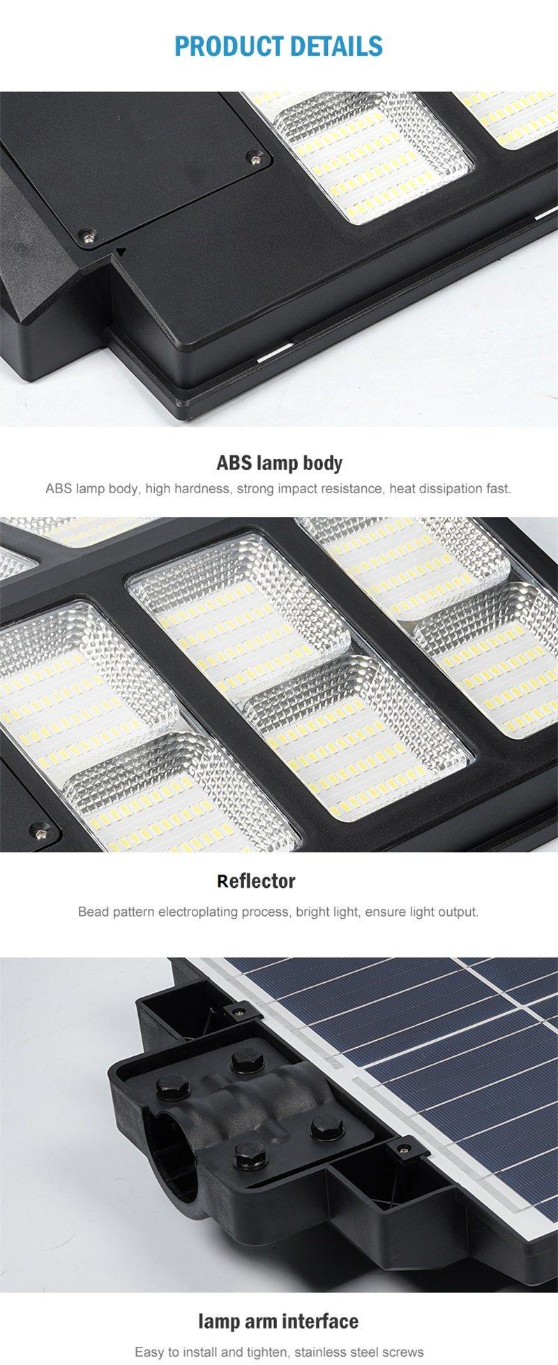 High Brightness 200W Energy Saving Street Light All in One Integrated Solar LED for Garden Use