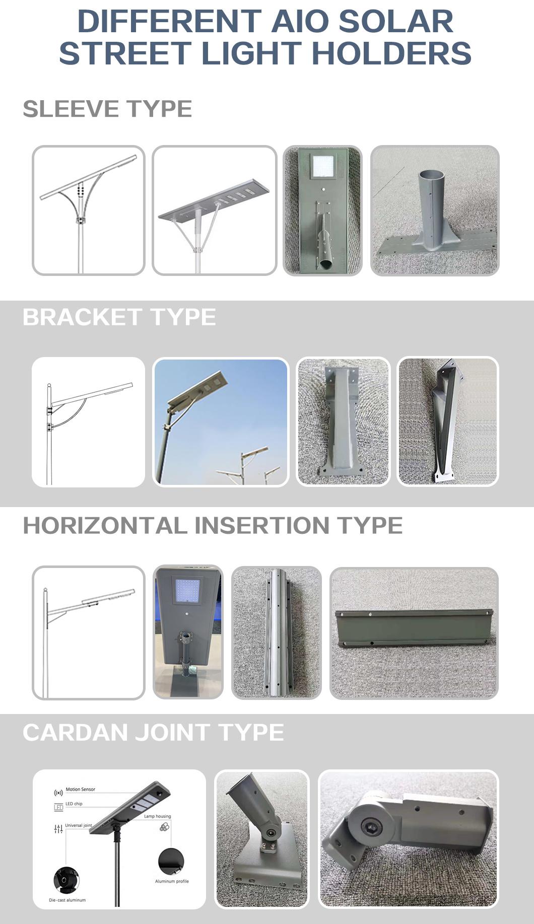 60W Integrated All in One Solar Street Light with A Grade Lithiun Cell