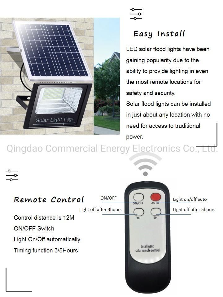 Outdoor LED Hopitality Reflector Solar Powered Flagpoor Light with Solar Panel