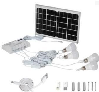 Portable off Grid Home Lighting Solar Camping Light Solar Power Kits Solar Energy System