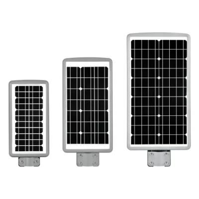 130lm/W IP65 Solar LED Street Light for Outdoor Garden/Home All in One Light 10W 20W 30W Integrated Solar Street Lamp