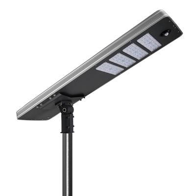 New Model Adjustable 100W Solar Street Light All in One Integrated Solar Light with 3 Years Warranty