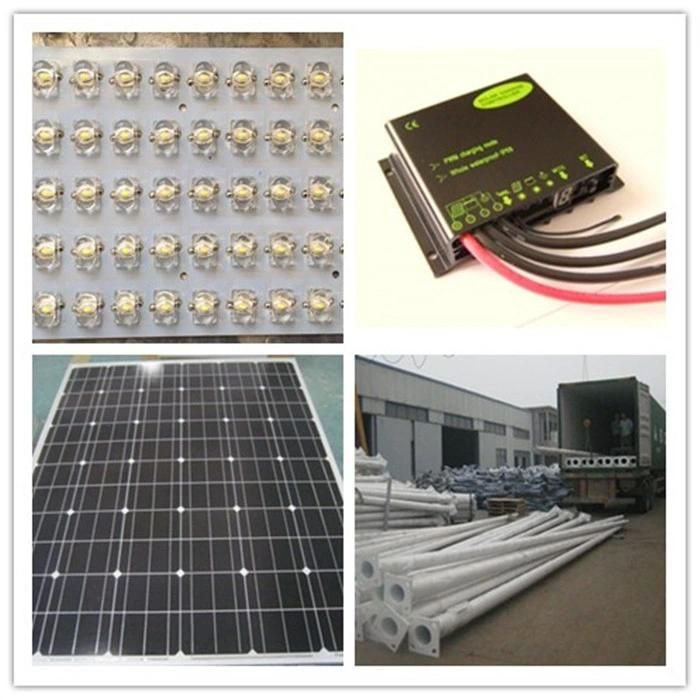 30W 5m Street LED Light with Solar Panel