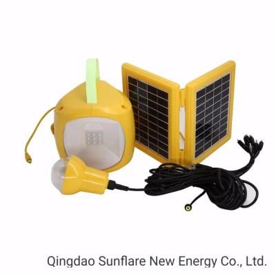 2019 Popular Solar Lsmp/Lantern/ Light with AC Adaptor/Extra LED Bulb