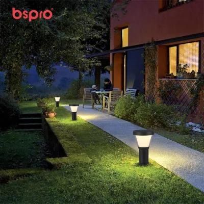 Bspro Die Cast Aluminum Housing Outdoor Waterproof Solar Available Decorations Lantern LED Garden Light