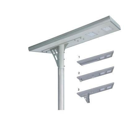 Super Bright High Quality Outdoor LED Integrated 80W All in One LED Solar Street Light