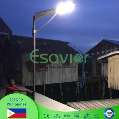 20W High Brightness Outdoor All in One Solar Street LED Light Garden Lighting