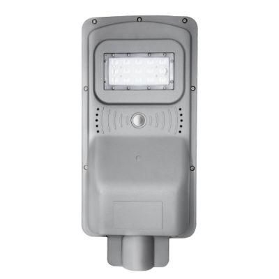 OEM Service IP65 Waterproof Outdoor LED 10W 20W 30W All in One Solar Motion Sensor Street Light