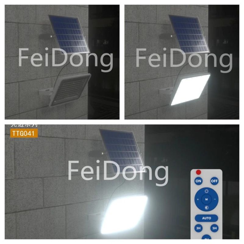 Decorate Garden Popular Newest Super Bright Outdoor Security 100W Remote Control LED Solar Flood Light