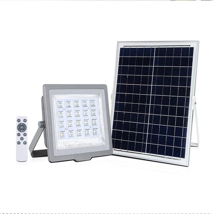 All in One Outdoor Lighting 100W 200W 300W Warm White Warehouse Solar Rechargeable Flood Light