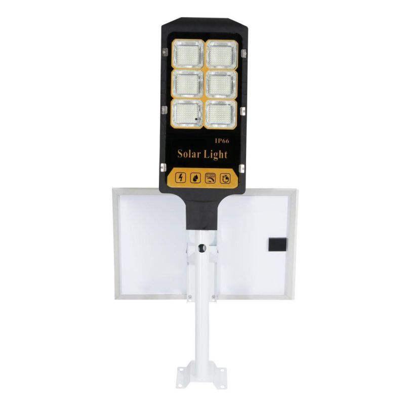 IP66 Ce RoHS ISO TUV 50W LED All in 2 Solar Street Flood Light 5000 Lumens