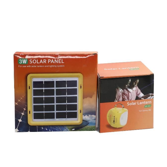 Highly Recommended 3W Solar Panel LED Lantern Light Lamp