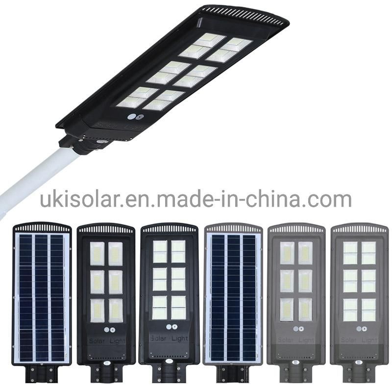 Most Powerful Outdoor Lighting Waterproof High Quality All in One Integrated LED Solar Street Light