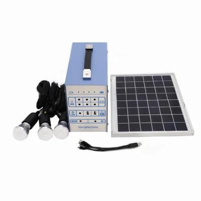 20W/18V Solar Lighting&#160; System with 12V/9ah &#160; Lead-Acid Battery