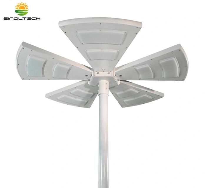 Fan Design 15W LED Integrated Solar Power Street Lighting