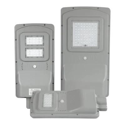 Outdoor Motion Sensor IP65 Waterproof All in One Design 10W 20W 30W LED Power Integrated Solar Street Light